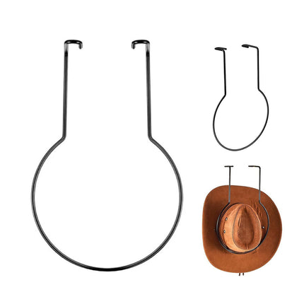 Suspension Car Hat Rack Metal Hard Hat Holder Cowboy Hat Rack Backrest