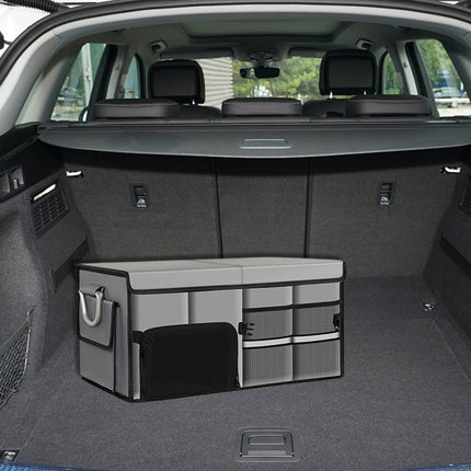 Car Trunk Storage Box Organizer Durable Waterproof Non Slip For SUV Sedan Auto