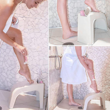 2 PCS Pedicure Stool Foot Care Nail Art Nail Cutting Stool Non-Slip Base Durable