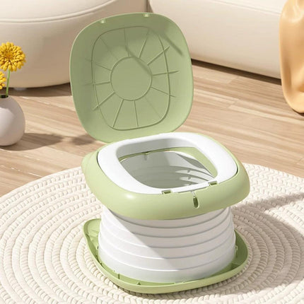 Childrens Portable Folding Toilet Travel Potty Seat for Outdoor and Indoor Use