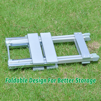 Lightweight Aluminum Alloy Folding Stool Portable for Camping Hiking Fishing