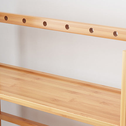 Simple Bookshelf Floor Rack for Home Office Living Room Assembly Students