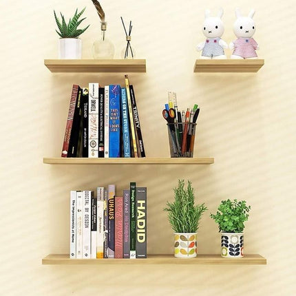 4PCS Wall-Mounted Shelves Waterproof Stable for Home Bathroom Kitchen Display