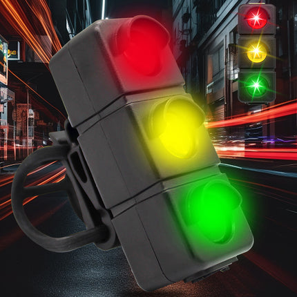 USB Rechargeable Bike Tail Light LED Rear Warning Lamp for Night Cycling