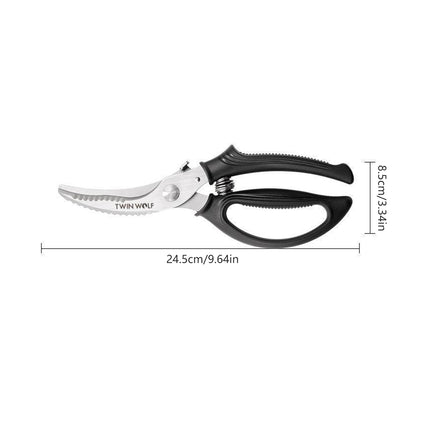 Kitchen Scissors Stainless Steel Multi Purpose Poultry Bone Cutter for Home Cooking