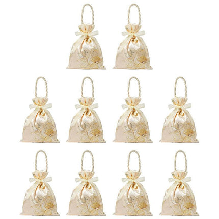 10pcs Sugar Bags Tote Candy Gift Bags for Party Favors Sweet Treats Packaging