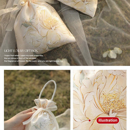 10pcs Sugar Bags Tote Candy Gift Bags for Party Favors Sweet Treats Packaging