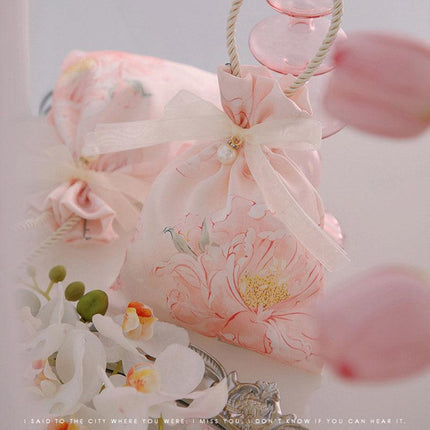 10pcs Sugar Bags Tote Candy Gift Bags for Party Favors Sweet Treats Packaging