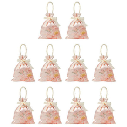 10pcs Sugar Bags Tote Candy Gift Bags for Party Favors Sweet Treats Packaging