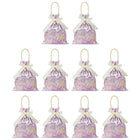 10pcs Sugar Bags Tote Candy Gift Bags for Party Favors Sweet Treats Packaging