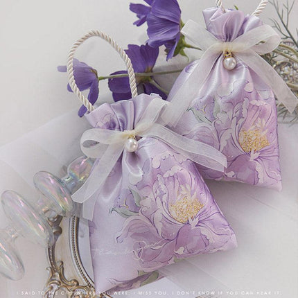 10pcs Sugar Bags Tote Candy Gift Bags for Party Favors Sweet Treats Packaging