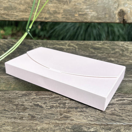 30PCS Envelope Style Folding Box White Cardboard for Mail Wedding Party Favors
