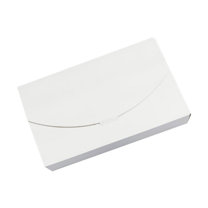 30PCS Envelope Style Folding Box White Cardboard for Mail Wedding Party Favors