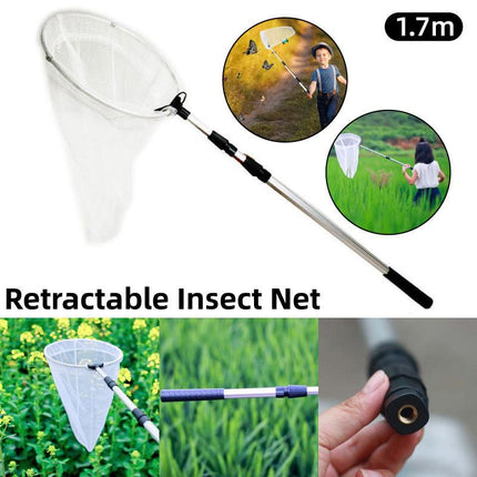 Insect Net Telescopic Fishing Net Portable Outdoor Bug Catcher for Camping Use