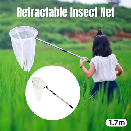 Insect Net Telescopic Fishing Net Portable Outdoor Bug Catcher for Camping Use