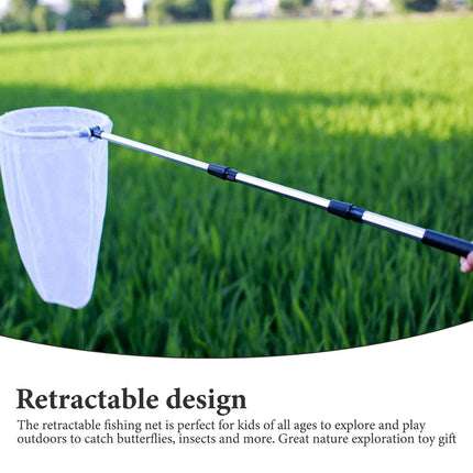 Insect Net Telescopic Fishing Net Portable Outdoor Bug Catcher for Camping Use