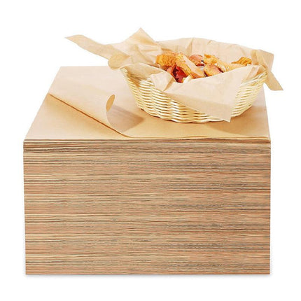 200X Wood Colour BBQ Parchment Deli Sandwich Wrap Paper Oil Paper Recycled Liner