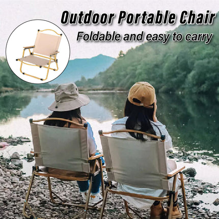 Outdoor Folding Chair Portable Camping Seat Lightweight Beach Chair for Travel