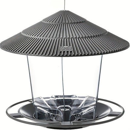 Outdoor Hanging Bird Feeder Gazebo Style Large Capacity Squirrel Proof Feeder