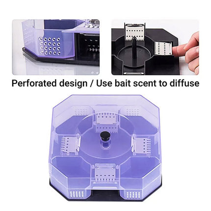 Cockroach Lizard Insect Reusable ON Non Poison Large Trap Catcher Box