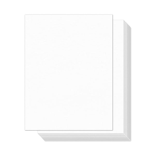 White Card Paper Set 100PCS A4 Size Blank Hand Painted Drawing Craft Sheets