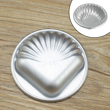 20pcs Shell Shape Baking Molds Pudding Cake Mold DIY Pastry Baking Tools Set