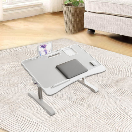 Bedside Small Folding Desk Height Adjustable Office Study Computer Desk Durable