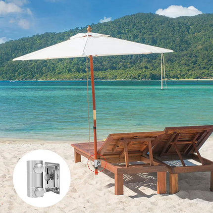 High Strength Adjustable Stainless Steel Umbrella Holder Bracket Stand Base