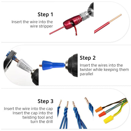 Wire Stripper Set Precision Zinc Alloy For Electrical Repair Workshop Tool Kit