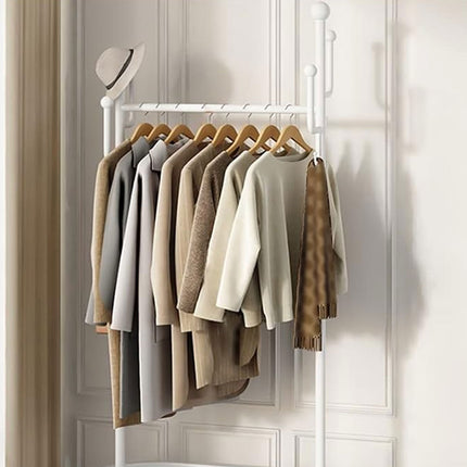 Clothes Hanger Stand Model Floor Standing Room Rack Movable Coat Rack Organizer