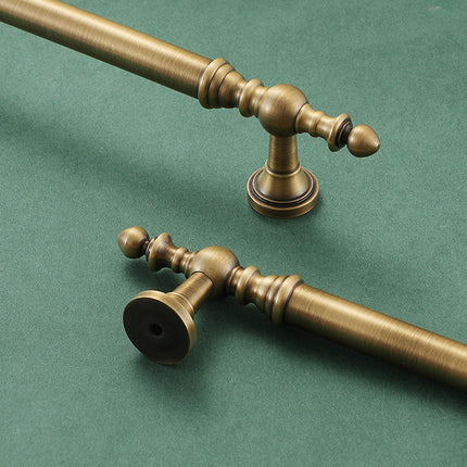 Bronze Cabinet Door Handle Retro American Style Drawer Pull for Wardrobe Cabinet