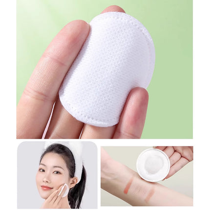 Makeup Remover Cotton Pads 6 Packs Round Double Sided Reusable Cleansing Face Wipes