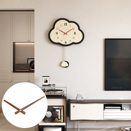 Genuine Wooden Clock Hands Natural Wood Color Precise Craft Smooth Edge Durable