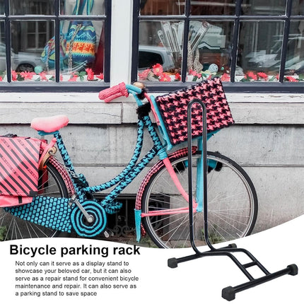 Adjustable Bicycle Parking Stand Plug-in Bike Rack for Mountain Road Bikes