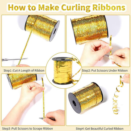 5mm Balloon Ribbon Curling Party String Gift Wrap Decoration Birthday Wedding