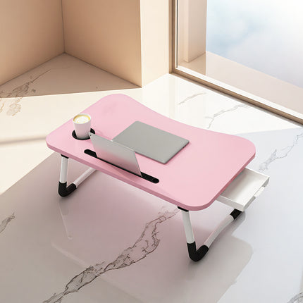 Folding Bed Desk Floor Computer Small Table Portable Adjustable Sturdy Durable