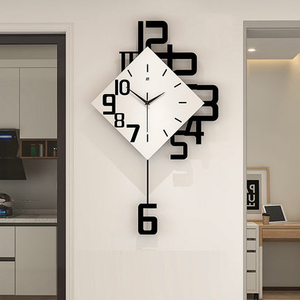 Personalized Digital Clock Creative Decorative Wall Clock Home Modern Decor
