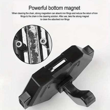 Bicycle Chain Wash Box Multifunctional Cleaner Maintenance Tool Bike Chain Care