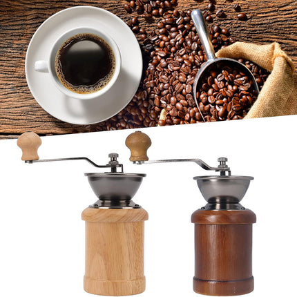 Manual Coffee Grinder Portable Adjustable for Home Travel Freshly Ground Coffee