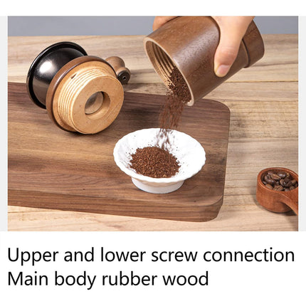 Manual Coffee Grinder Portable Adjustable for Home Travel Freshly Ground Coffee