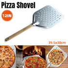 12inch Pizza Shovel with Wood Handle Non-Stick Pizza Peel Shovel Baking Tool