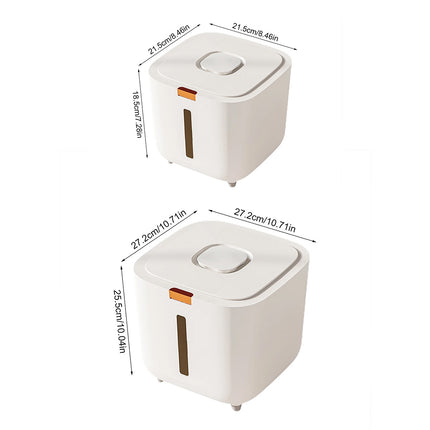 Large Rice Storage Container Pest Proof Moisture Resistant Kitchen Organizer
