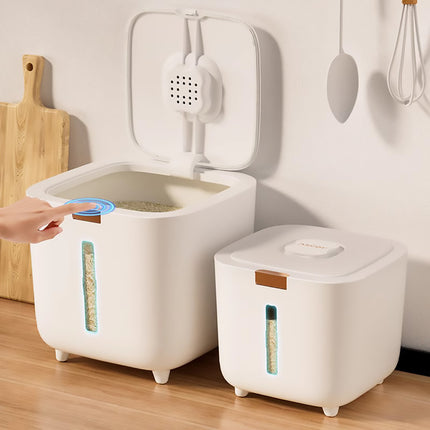 Large Rice Storage Container Pest Proof Moisture Resistant Kitchen Organizer