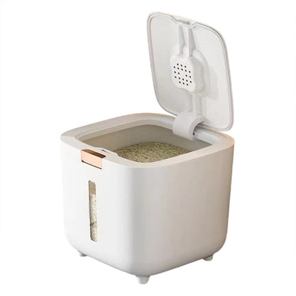 Large Rice Storage Container Pest Proof Moisture Resistant Kitchen Organizer