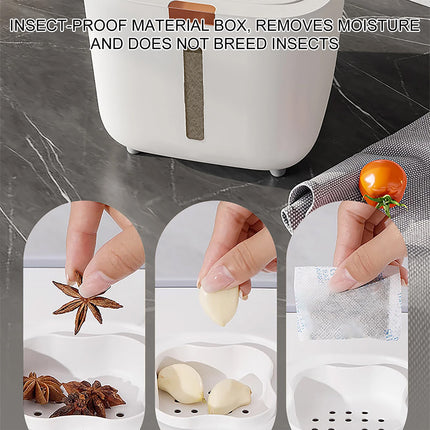 Large Rice Storage Container Pest Proof Moisture Resistant Kitchen Organizer