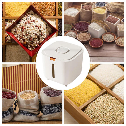 Large Rice Storage Container Pest Proof Moisture Resistant Kitchen Organizer
