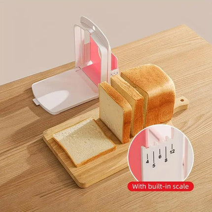 Bread Cutter Toast Slicer Adjustable Bread Loaf Cutting Guide Kitchen Baking