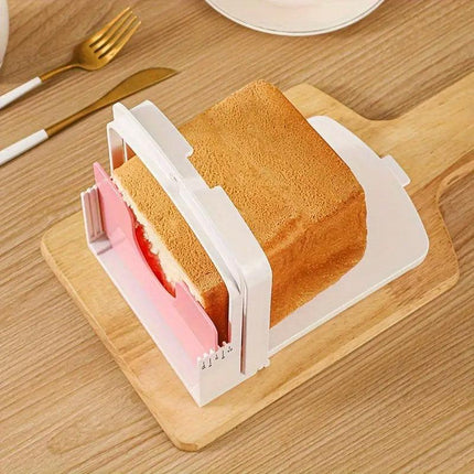 Bread Cutter Toast Slicer Adjustable Bread Loaf Cutting Guide Kitchen Baking