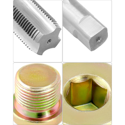 64PCS Oil Pan Drain Plug Thread Repair Kit for Car Truck Motor Engine Repair Use