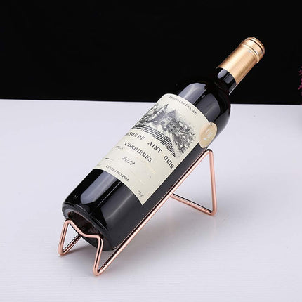Wine Bottle Rack 6PCS Champagne Stand Red Wine Holder Home Bar Display Ornament